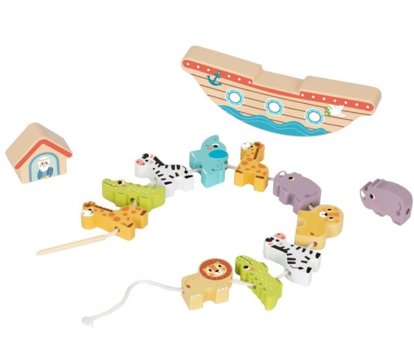 IMG_3435 Ξύλινο Σετ Ισορροπίας 2-σε-1 Κιβωτός του Νώε